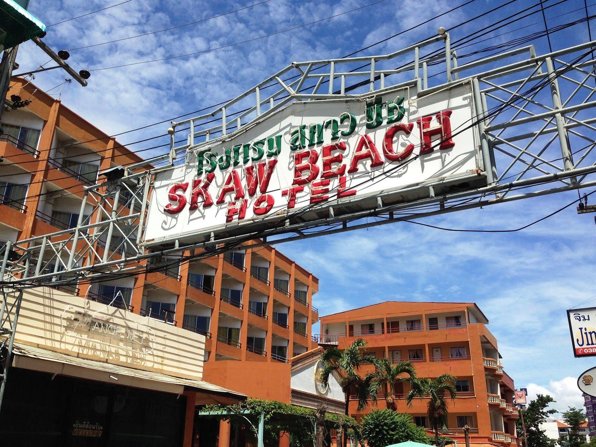 Skaw Beach Hotel Pattaya Exterior foto